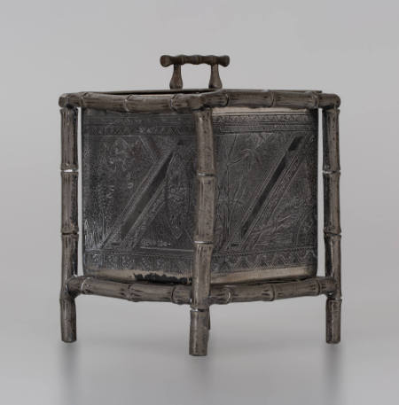 American Aesthetic Movement-style tea caddy