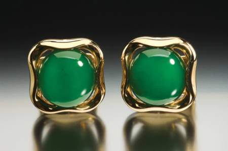 Imperial Jade Cufflinks