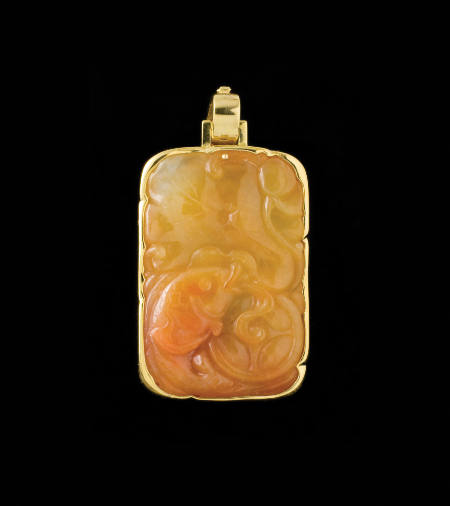 Carved Jade Pendant