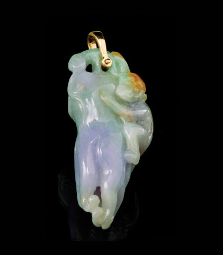 Carved Jade Pendant