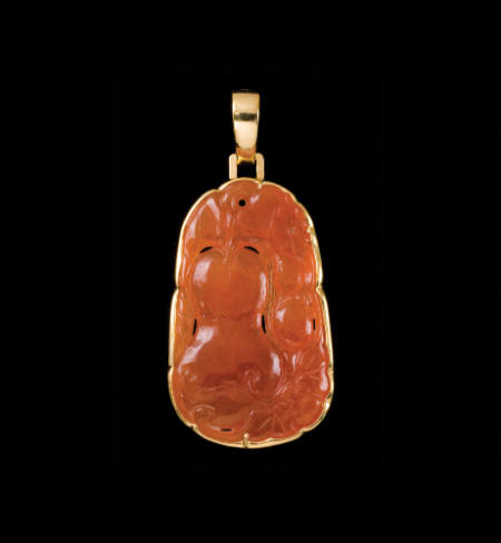 Carved Jade Pendant