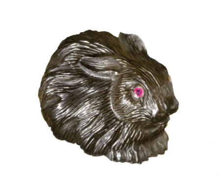 Carved Smoky Quartz