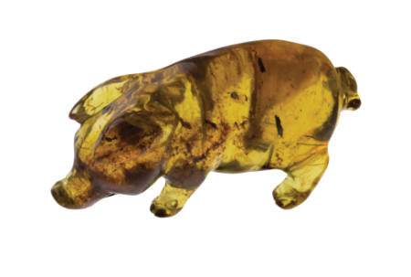 Carved Dominican Amber