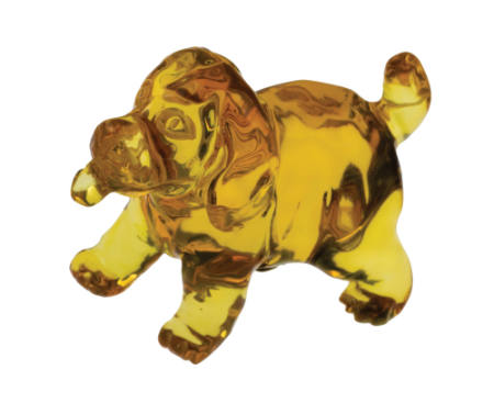 Carved Dominican Amber