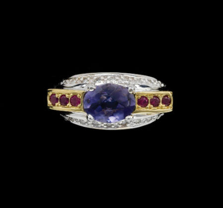 Iolite Ring