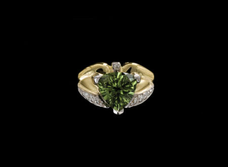 Diopside Ring