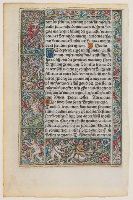 Book of Hours Leaf