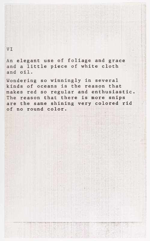 Illustrations for Tender Buttons