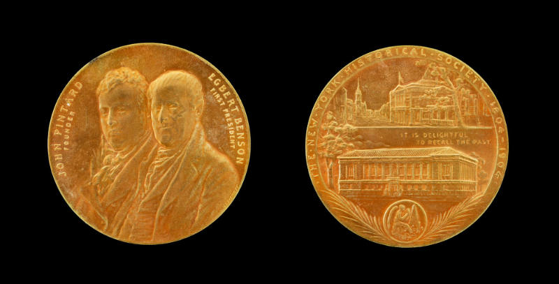 New York Historical Society Centennial Medal