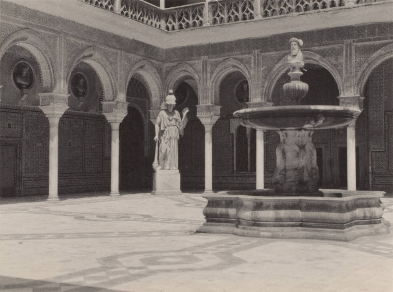 The patio of Pilate's house