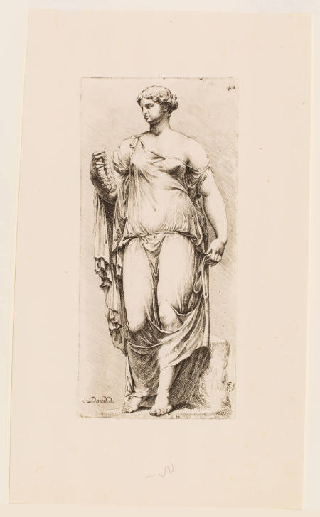 Female Statue, plate 42 from the Signorum veterum icones