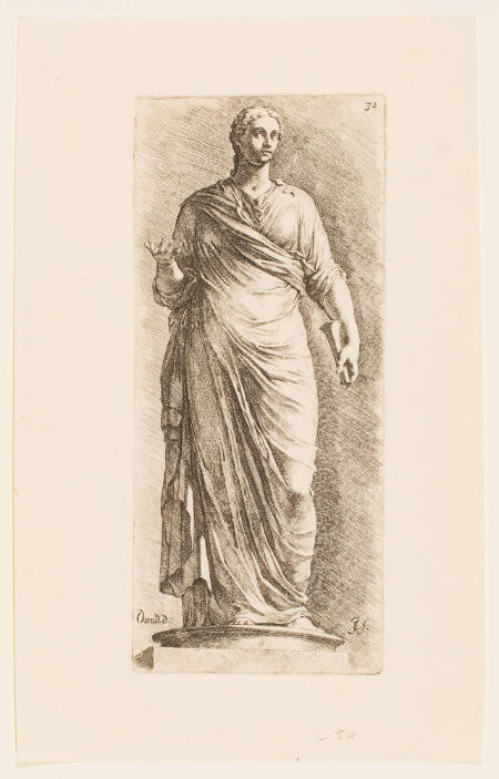 Female Figure, plate 32 from the Signorum veterum icones