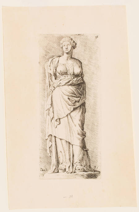 Female Figure, plate 36 from the Signorum veterum icones