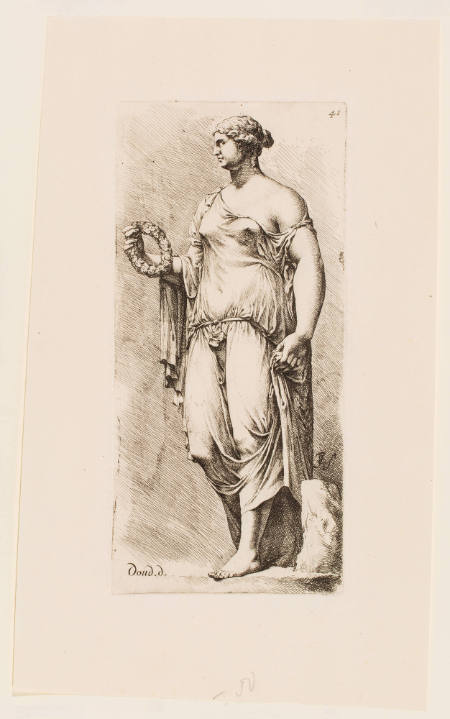 Female Statue, plate 41 from the Signorum veterum icones