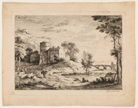 Plate 10 from the First Suite of Ten Etched Landscapes