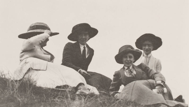 Elsie Johnston, Marjory, Winifred Osborne, and Mrs. W.F. Tulloch