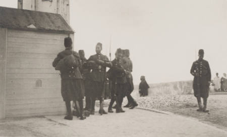 Tangier: Changing guard at the harbor gate