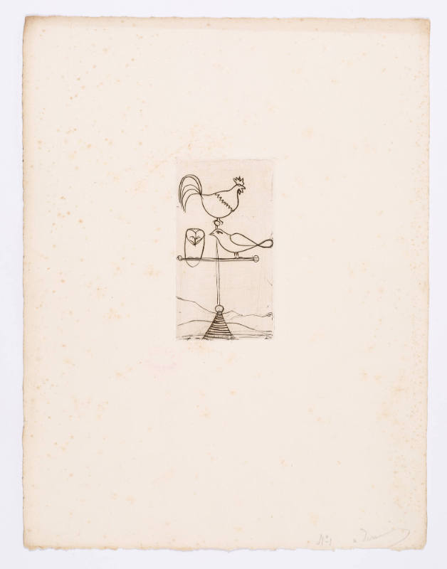 One of four unpublished proofs from 