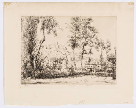 Untitled (View of Countryside Ruins)