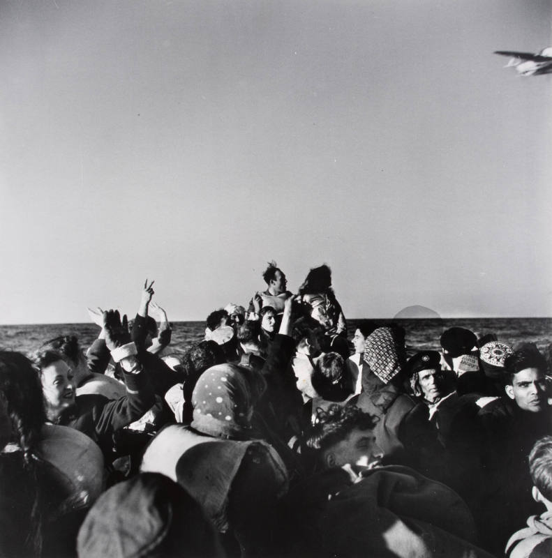 [Survivors of torpedo attack while traveling to North Africa]