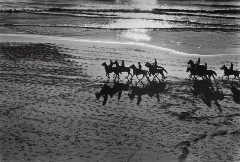 [Riders by the Sea, Ocean Beach, California]