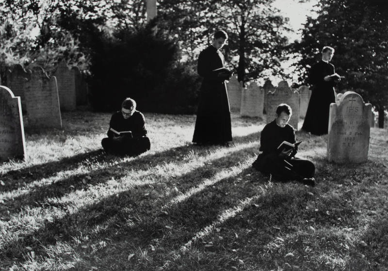 [Graveyard of pioneer American Jesuits, St. Stanislaus Seminary, Florissant, MO]