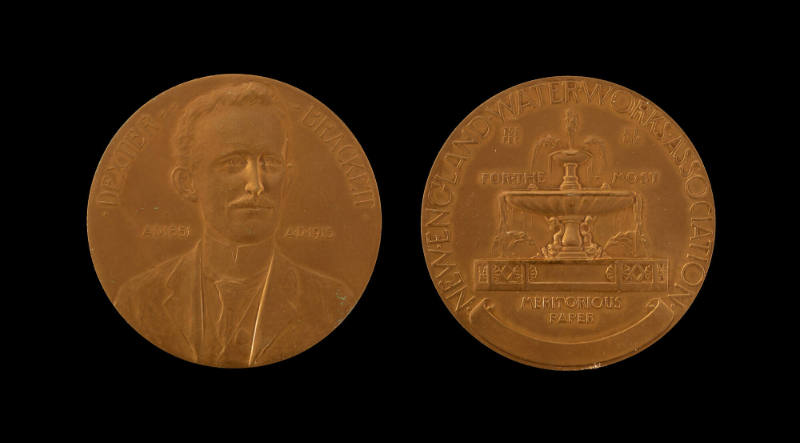Dexter Bracket / New England Waterworks Association Medal