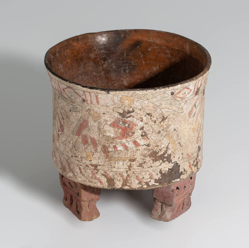 Cylindrical tripod bowl