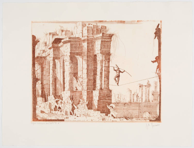 Preforming Among Roman Ruins XI- A