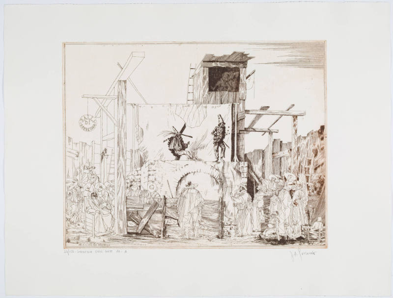 Arlecchino and Brighella VII- A