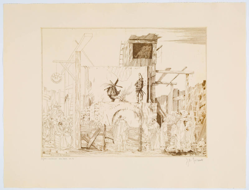 Arlecchino and Brighella VII- B