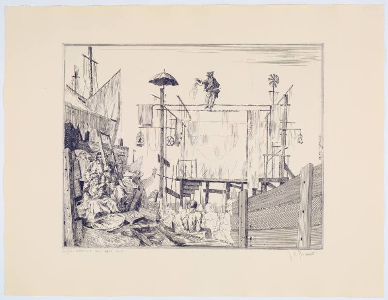 On the Fish Market IX- B