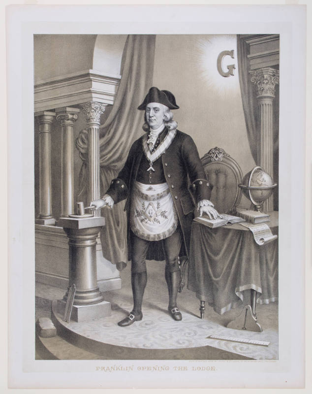 Franklin Opening the Lodge