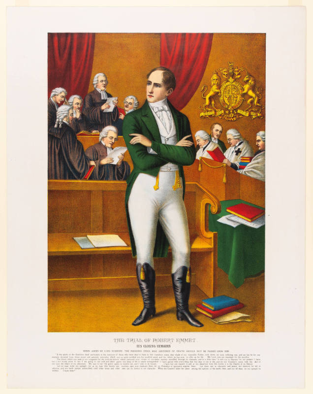 The Trials of Robert Emmet, His Closing Remarks