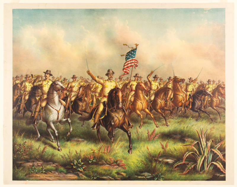 Rough Riders, Col. Theodore Roosevelt, U.S.V. Commander