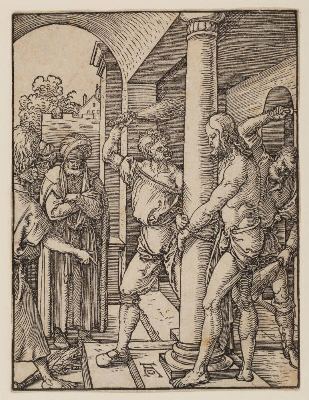 The Flagellation of Christ from The Small Woodcut Passion