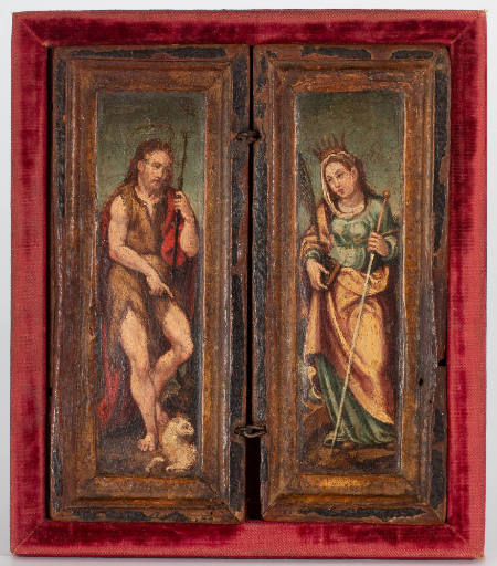 Antique diptych