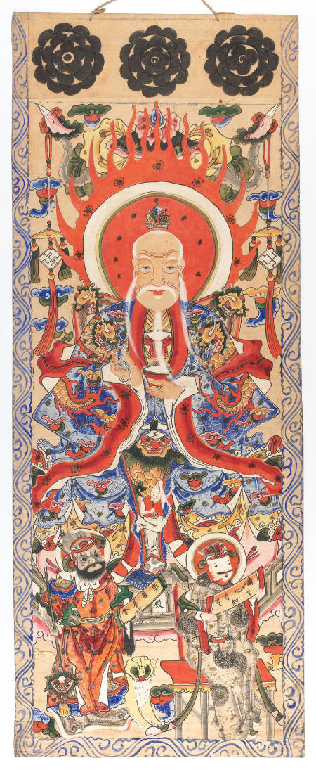 Yao ritual painting of To Ta (Lao Tzu)