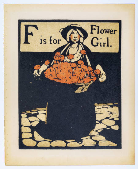 F is for Flower Girl, from the series An Alphabet