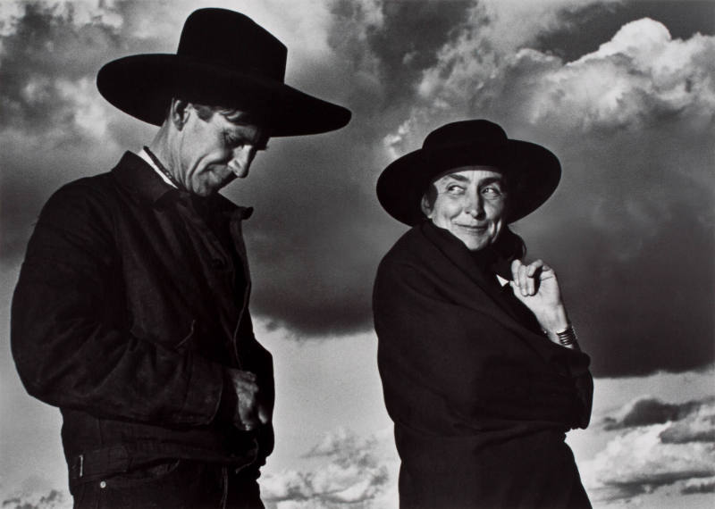Georgia O'Keeffe and Orville Cox, Canyon de Chelly National Monument, Arizona