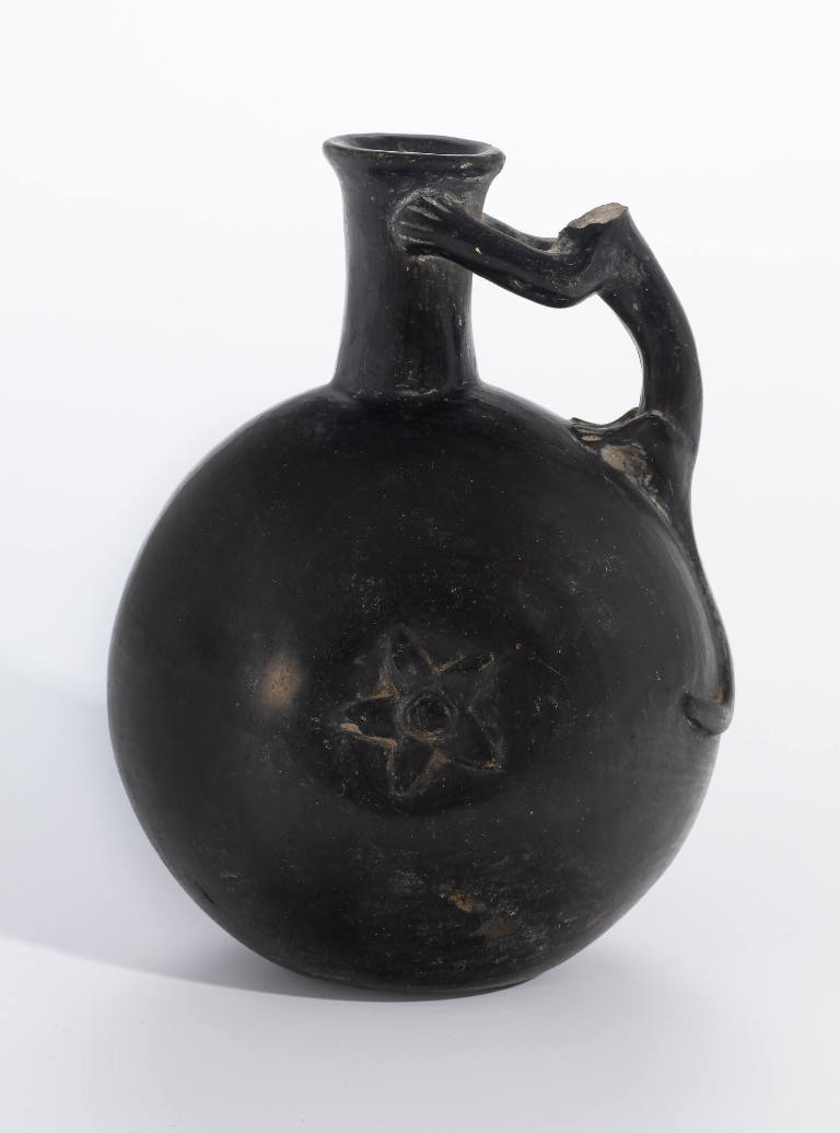 Lucuma Effigy Bottle with Monkey