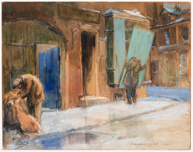 Street Corner in Paris