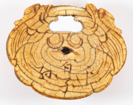 Symbolic baby-lock, inscribed