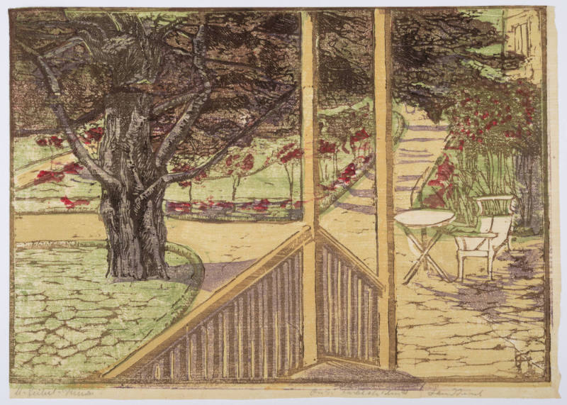 Garten (Garden), plate 12 from the Goethe House Series