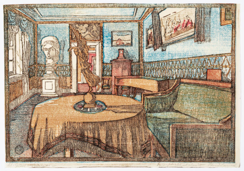 Junozimmer III (Juno Room III), plate 24 from the Goethe House Series