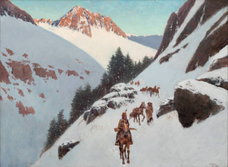 The Buffalo Trail Over the Divide