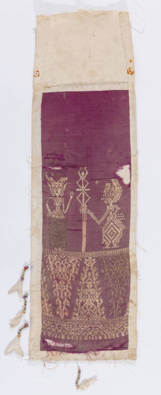 Offering cloth (lamak) depicting Cili