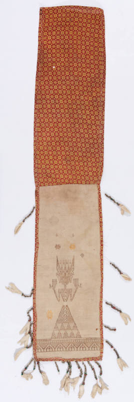 Offering cloth (lamak) depicting Cili