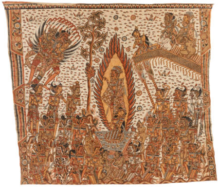 Sita’s ordeal by fire, from the Ramayana