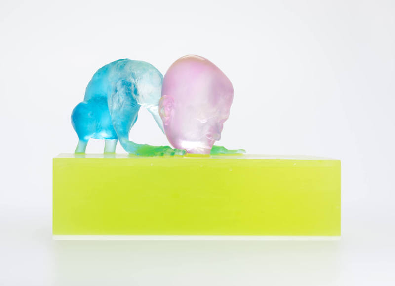 Small Pink Blue Green